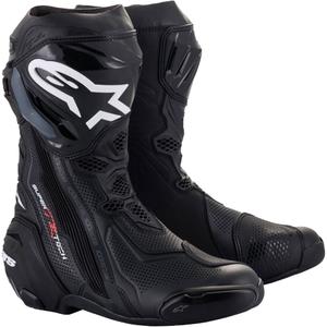 Alpinestars Supertech R Vented Black motorcykelstøvler