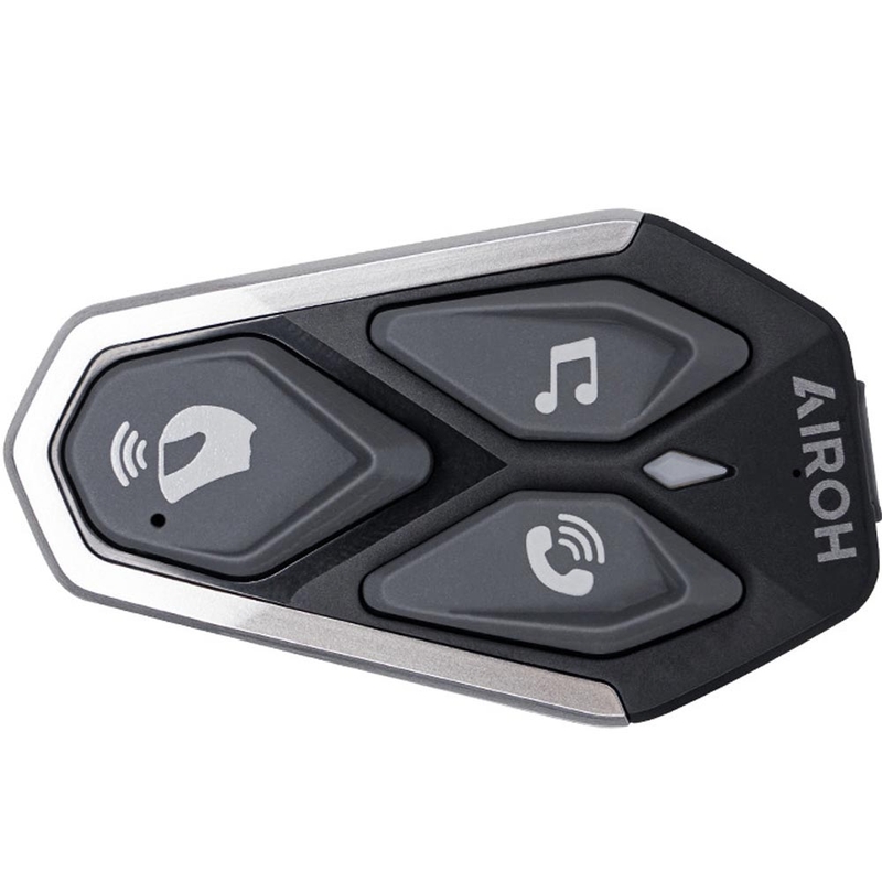 Bluetooth motorcykel intercom Airoh AWC4 sort