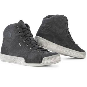 Eleveit Antibes WP Canvas sorte motorcykelstøvler