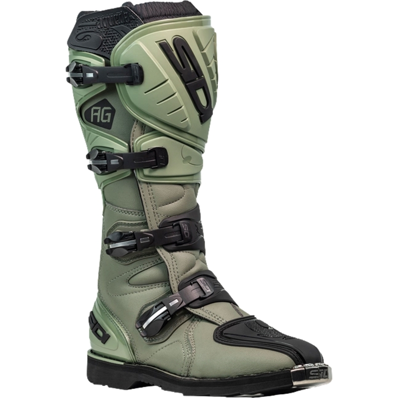 Motocross-sko SiDi Agueda grøn-sort