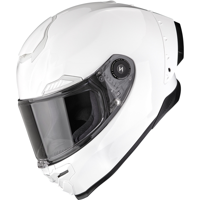 Scorpion EXO-RACE Air Solid FIM2 integralhjelm, hvid