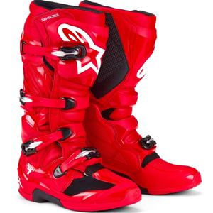 Alpinestars Tech 7 motorcykelstøvler røde