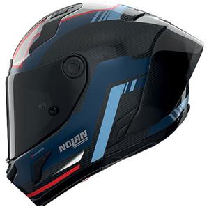 Fullface motorcykelhjelm Nolan X-804 RS Piega 366 blank sort-blå-hvid-rød