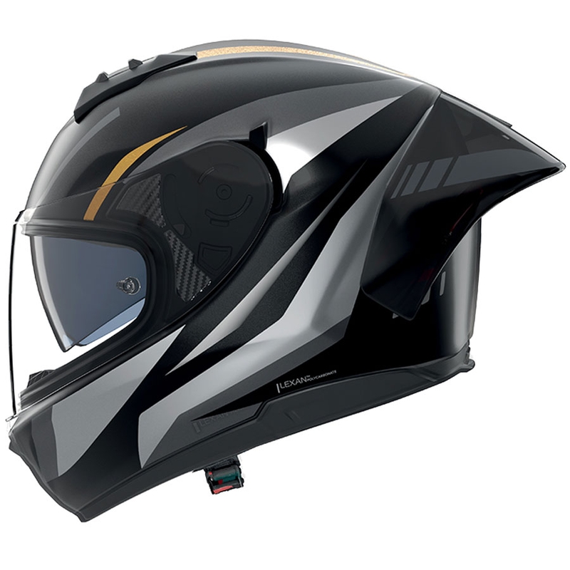 Fullface motorcykelhjelm Nolan N60-6 Sport Lesmo 354 sort-grå