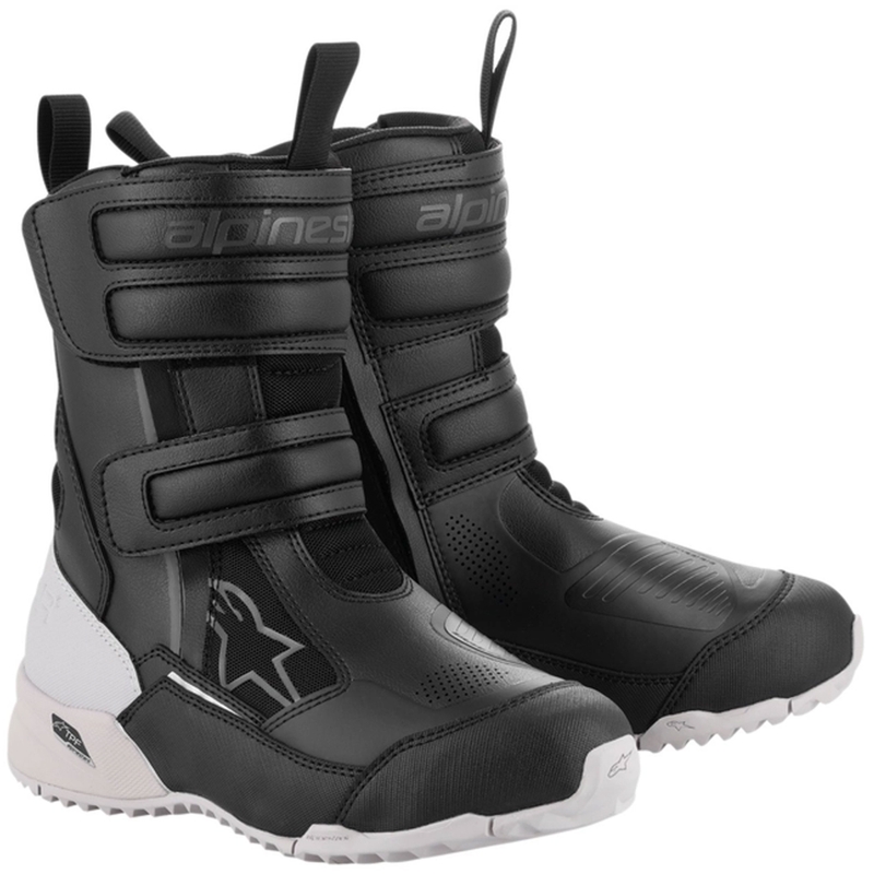 Alpinestars Stella RT-7 Drystar sort og hvid motorcykelstøvler til kvinder