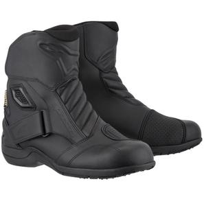 Alpinestars New Land Gore-Tex sorte motorcykelstøvler