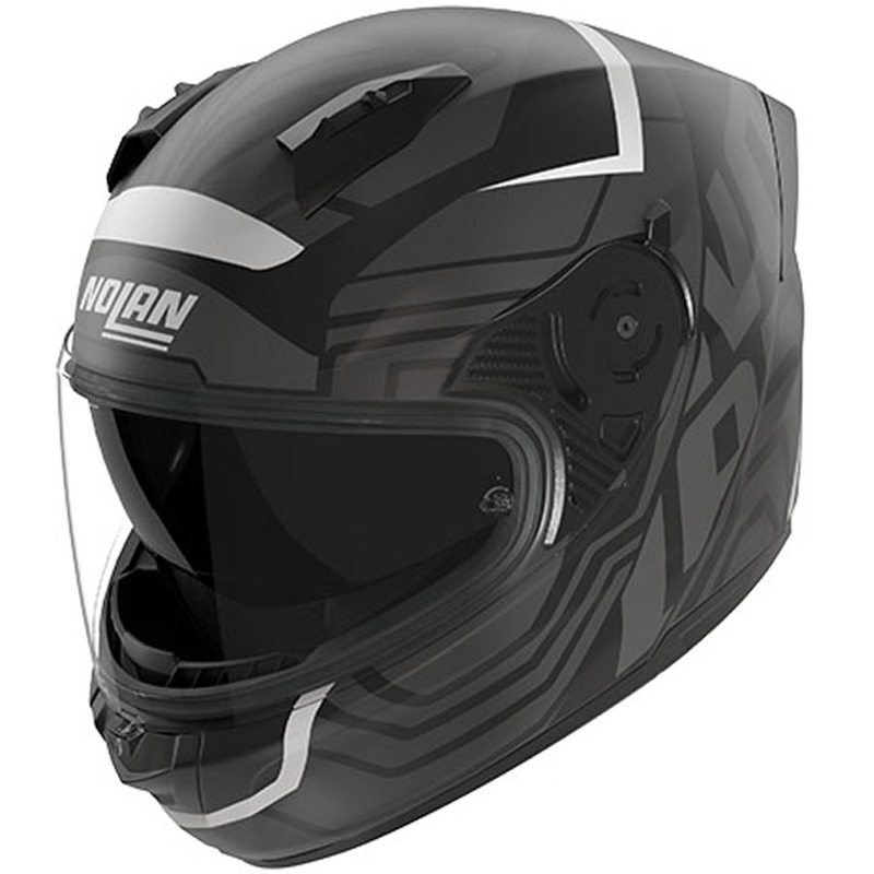 Fullface motorcykelhjelm Nolan N60-6 Eclettico 352 grå-sort