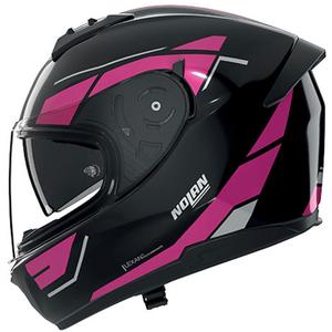 Fullface motorcykelhjelm Nolan N60-6 Sincrono 354 sort-pink