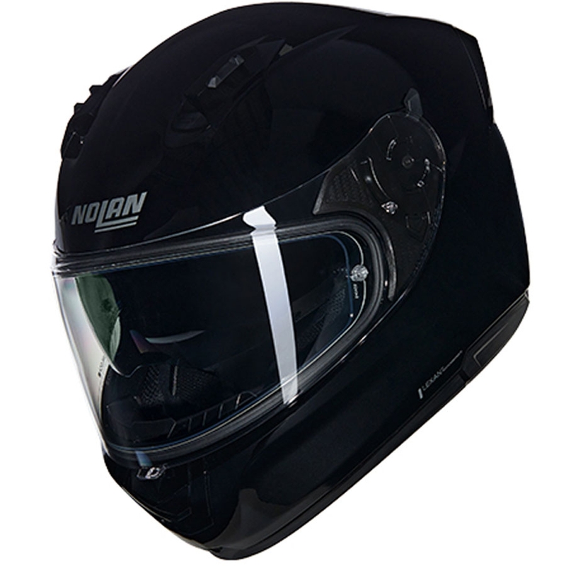 Nolan N60-6 Classico fullface motorcykelhjelm, blank sort