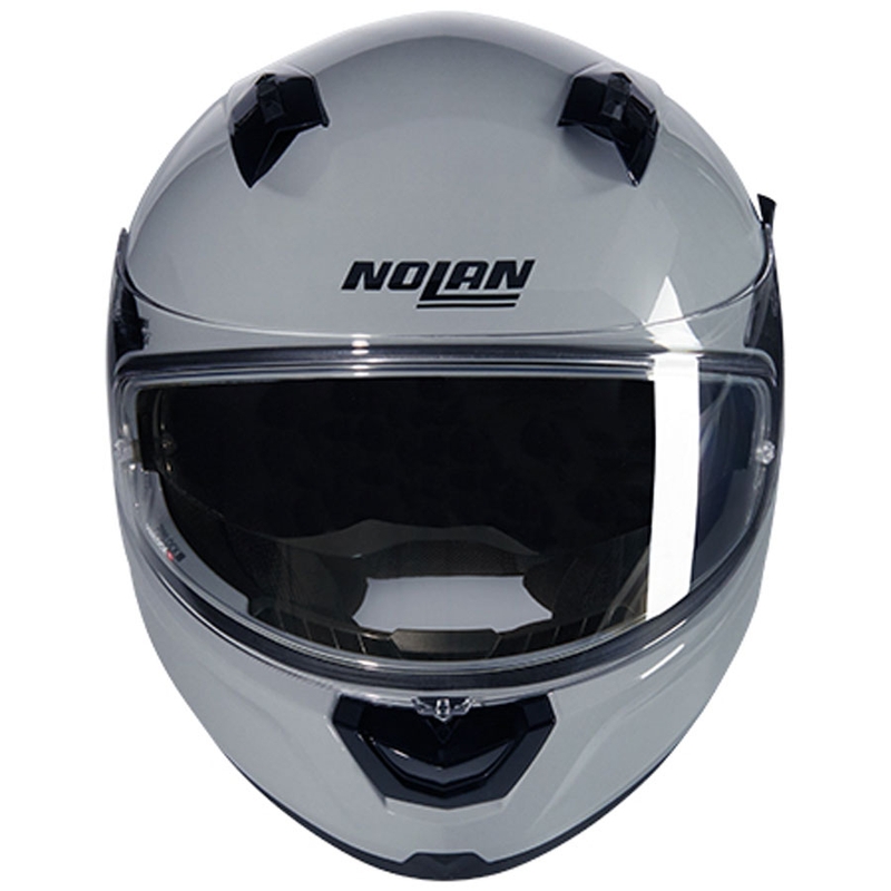Nolan N60-6 Classico fullface motorcykelhjelm, blank grå