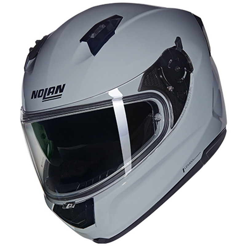 Nolan N60-6 Classico fullface motorcykelhjelm, blank grå