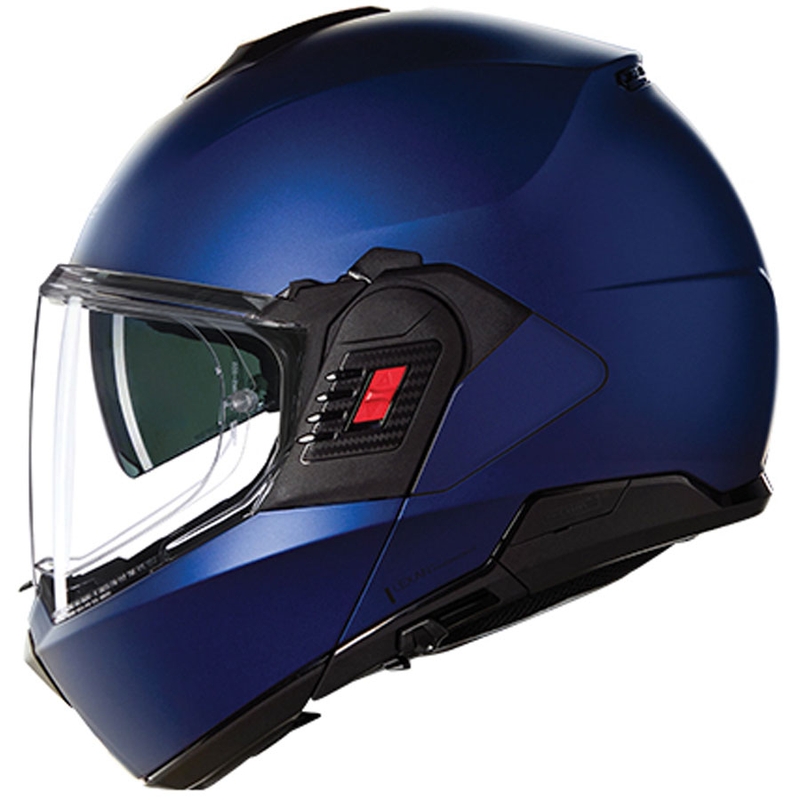 Flip-up motorcykelhjelm Nolan N120-1 Classico Nobile N-COM 313 blå