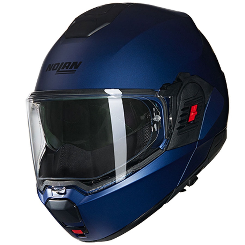 Flip-up motorcykelhjelm Nolan N120-1 Classico Nobile N-COM 313 blå