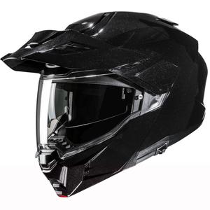 HJC i80 Solid flip-up motorcykelhjelm, metallic sort