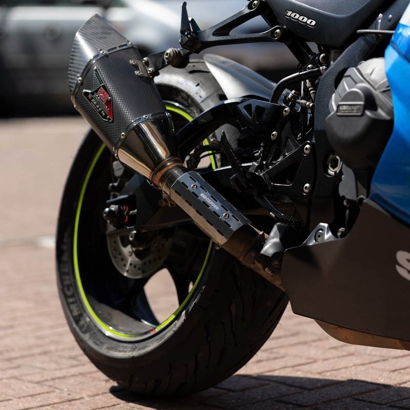 Oxford Scrambler udstødningsdæksel