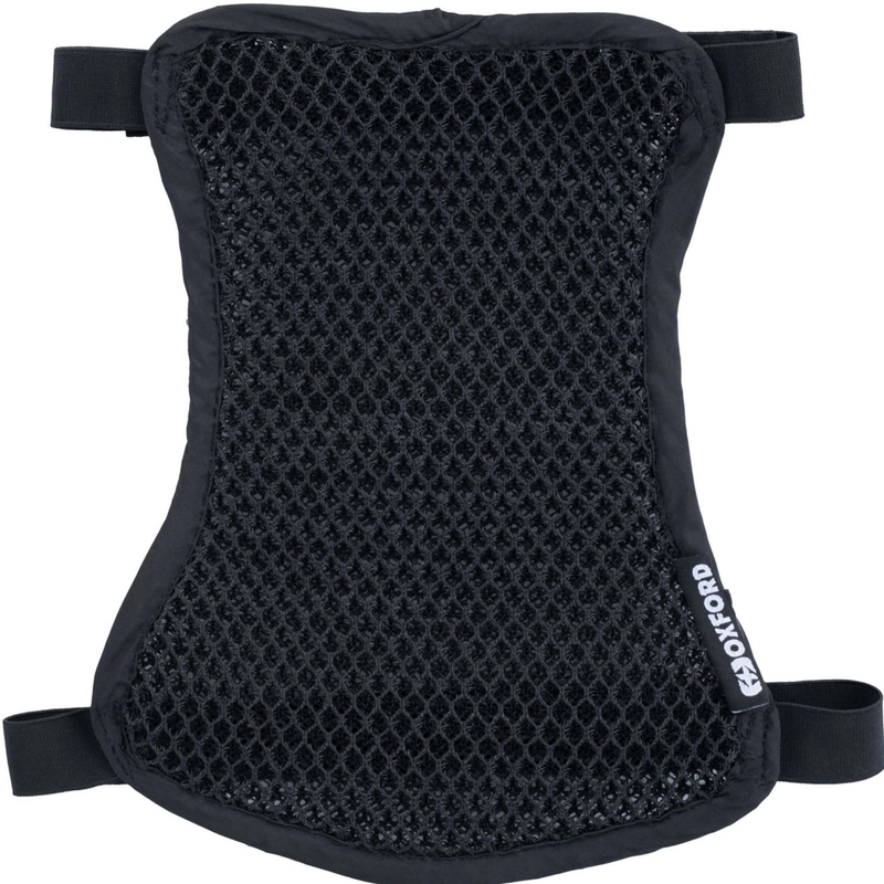 Ventilationspude over passagersædet og enduro Oxford Cool Seat Pillion And Enduro sort