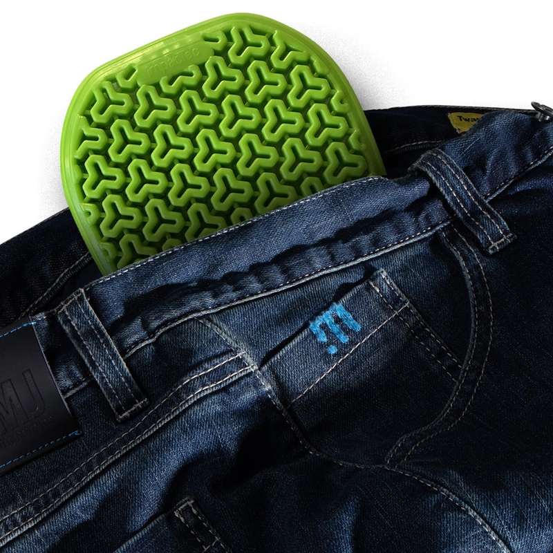 Hoftebeskyttere Promo Jeans B-SOFT grøn udsalg