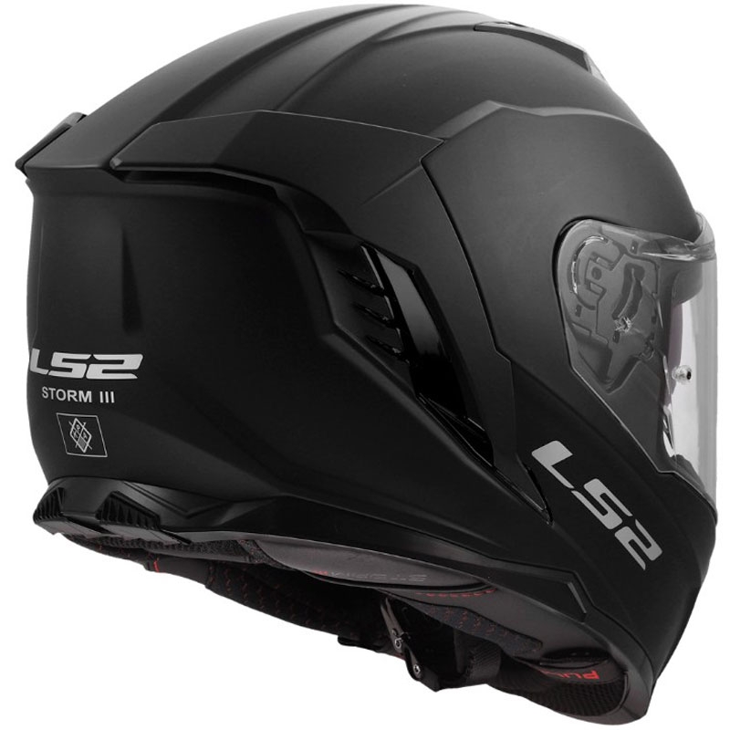 Integralhjelm LS2 FF818 Storm III Solid matsort