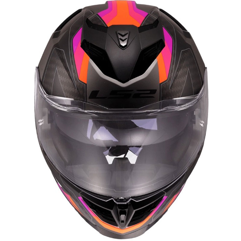 Integralhjelm LS2 FF818 Storm III Sports mat grå-lilla