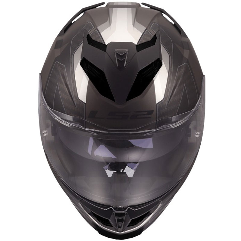 Integralhjelm LS2 FF818 Storm III Sports mat sort-grå