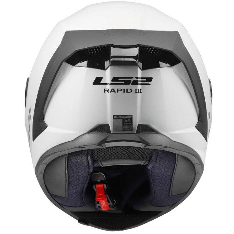 LS2 FF820 Rapid III Integralhjelm i blank hvid