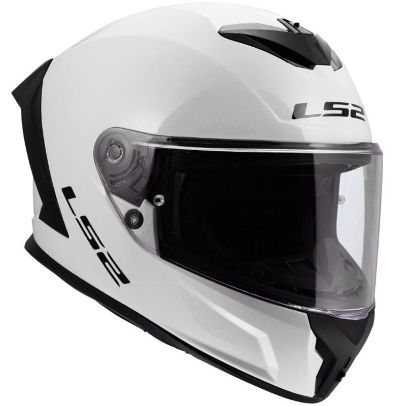 LS2 FF820 Rapid III Integralhjelm i blank hvid