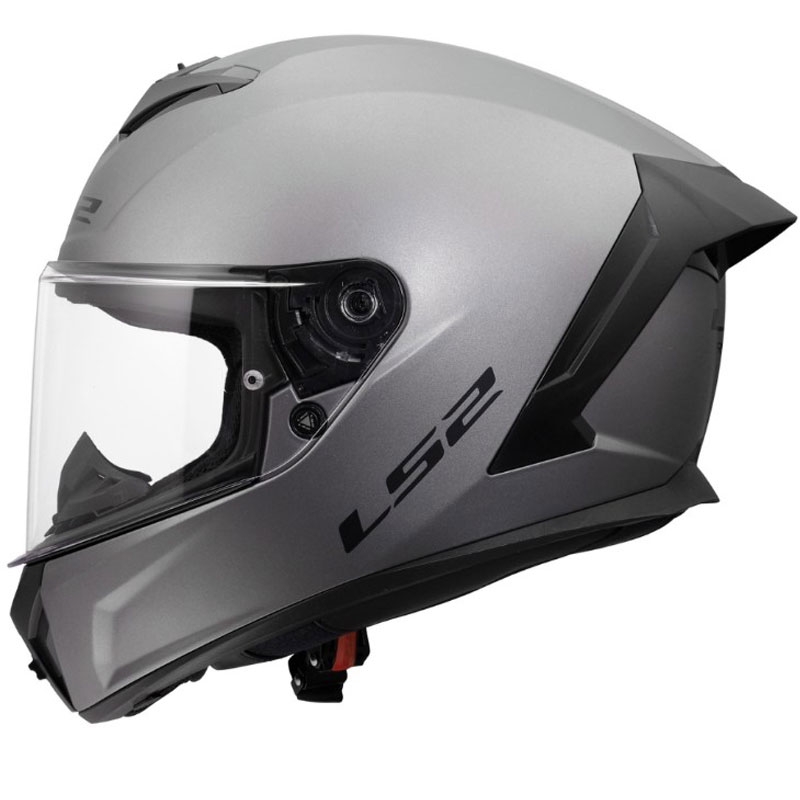 LS2 FF820 Rapid III Solid fullface motorcykelhjelm mat titanium