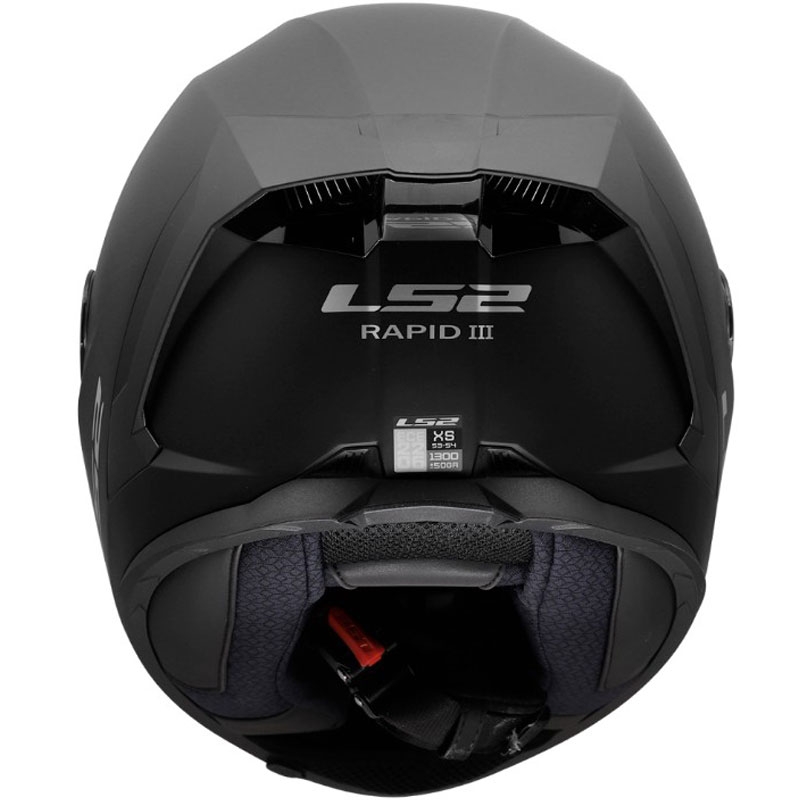 LS2 FF820 Rapid III Integralhjelm i sort