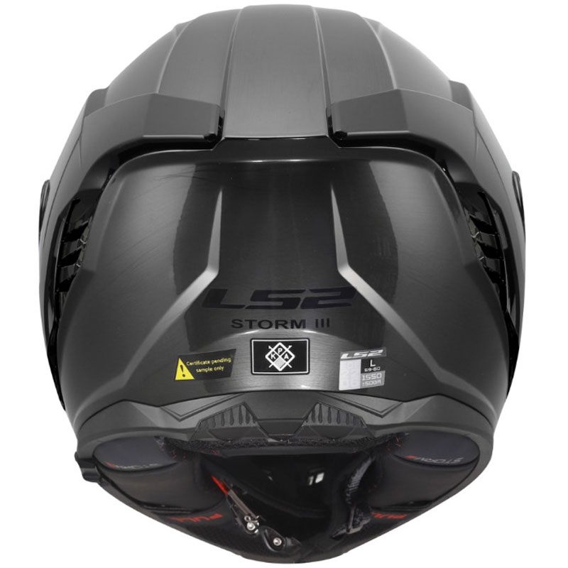LS2 FF818 Storm III Jeans full face motorcykelhjelm titanium