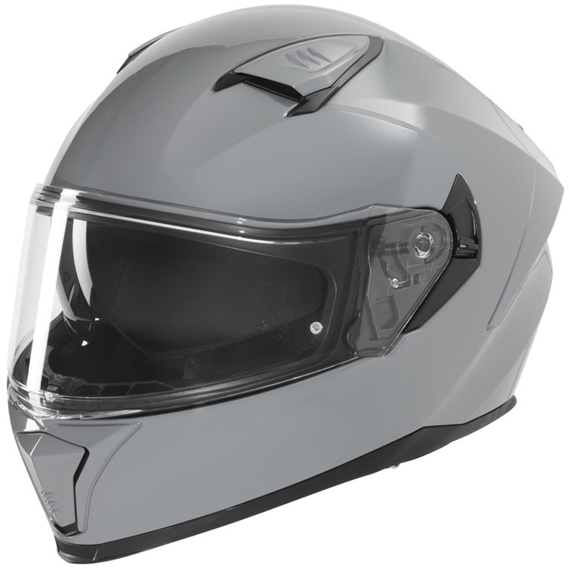 Fullface motorcykelhjelm NOX N402 grå