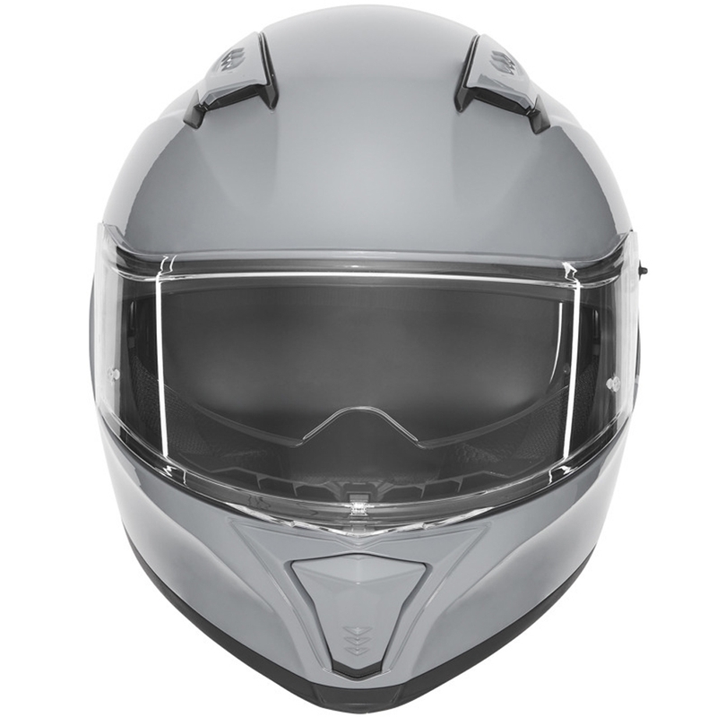 Fullface motorcykelhjelm NOX N402 grå