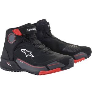 Alpinestars CR-X Drystar Honda Collection sort-rød-grå motorcykelstøvler