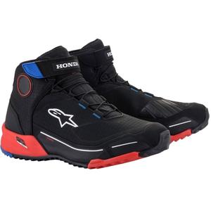 Alpinestars CR-X Drystar Honda Collection sort-rød-blå motorcykelstøvler
