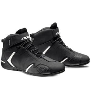 Motorcykelstøvler IXON Gambler WP sort og hvid