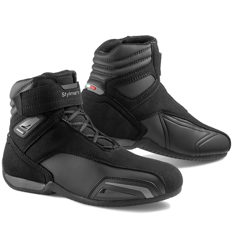 Stylmartin Vector WP sort-grå motorcykelstøvler