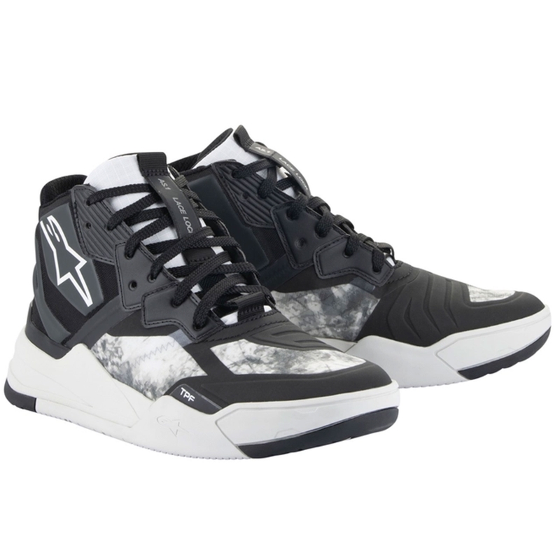 Alpinestars Speedflight sort-grå-hvide motorcykelstøvler