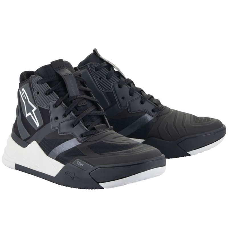 Alpinestars Speedflight motorcykelstøvler i sort og hvid