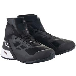 Alpinestars CR-1 sorte og hvide motorcykelstøvler