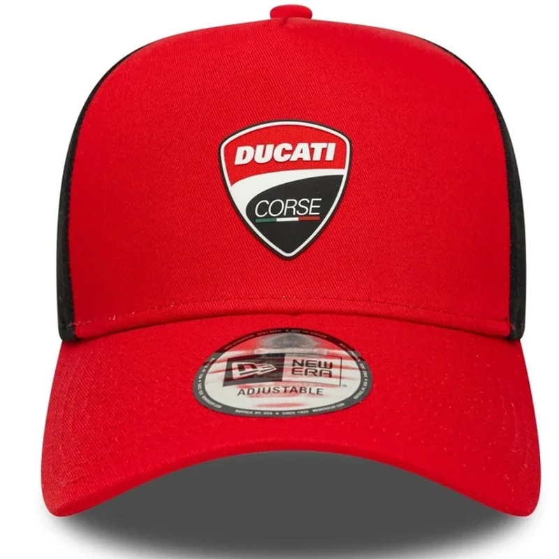 Ducati Corse 9FORTY kasket med logo rød-sort