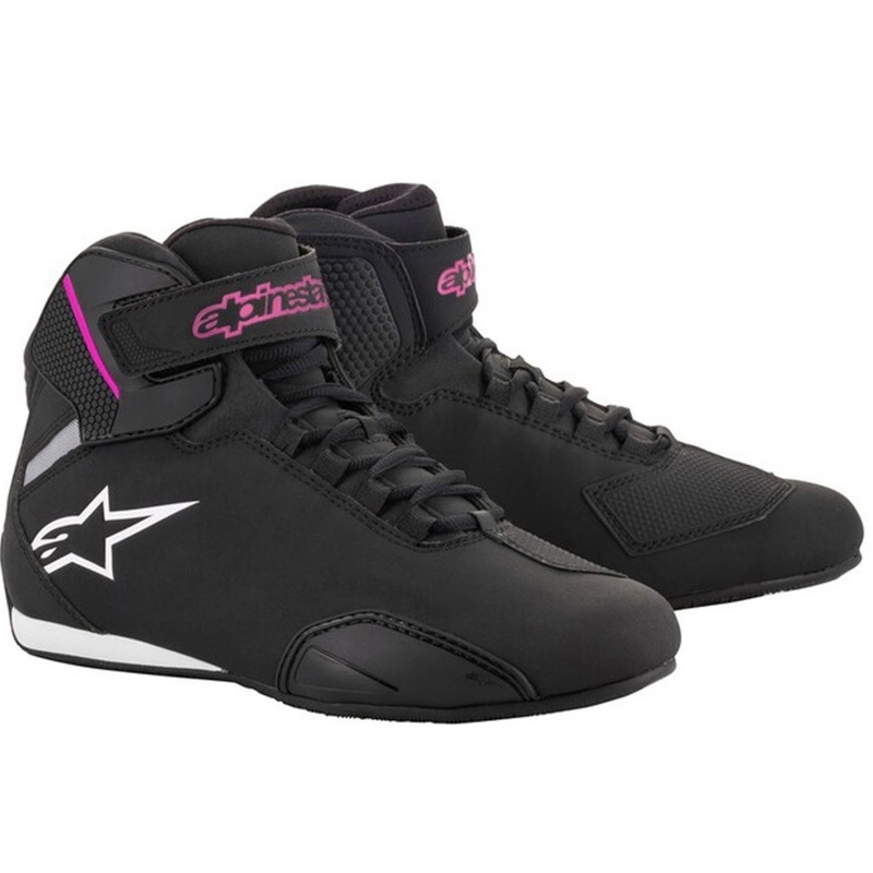 Alpinestars Stella Sektor dame motorcykelstøvler sort-lilla
