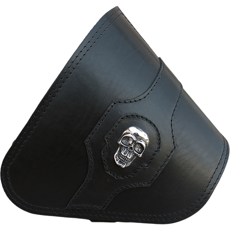 Læder motorcykeltaske RSA S637 HD Softail sort