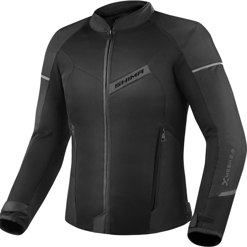 Motorcykeljakke Shima X-MESH 2.0 sort
