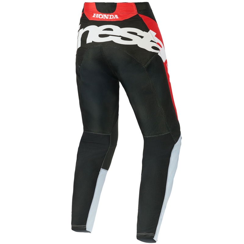 Alpinestars Racer Veil Honda motocrossbukser sort-grå-rød-gul