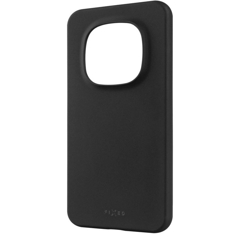 FIXED Story gummibelagt bagcover til Xiaomi Redmi Note 15 Pro 5G, sort