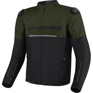Motorcykeljakke Shima Drift khaki-sort
