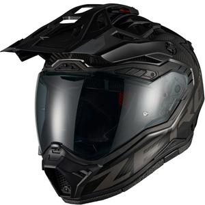 Enduro motorcykelhjelm Nexx X.Rally Zero PRO Kulstofsort
