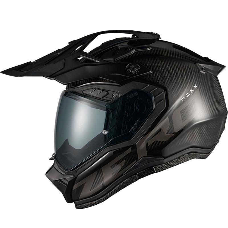 Enduro motorcykelhjelm Nexx X.Rally Zero PRO Kulstofsort