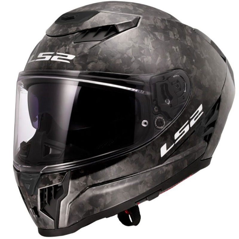 LS2 FF807 Dragon Forged Carbon Full Face Motorcykelhjelm