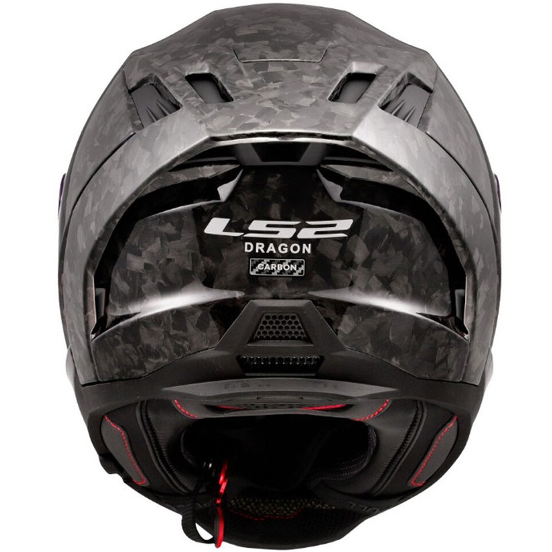 LS2 FF807 Dragon Forged Carbon Full Face Motorcykelhjelm