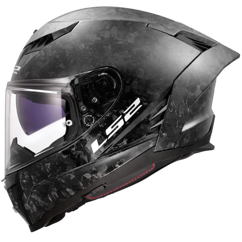 LS2 FF807 Dragon Forged Carbon Full Face Motorcykelhjelm